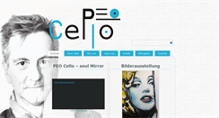Desktop Screenshot of peocello.ch